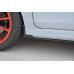 Накладки сплиттеры на пороги на Ford Fiesta MK7 VII ST